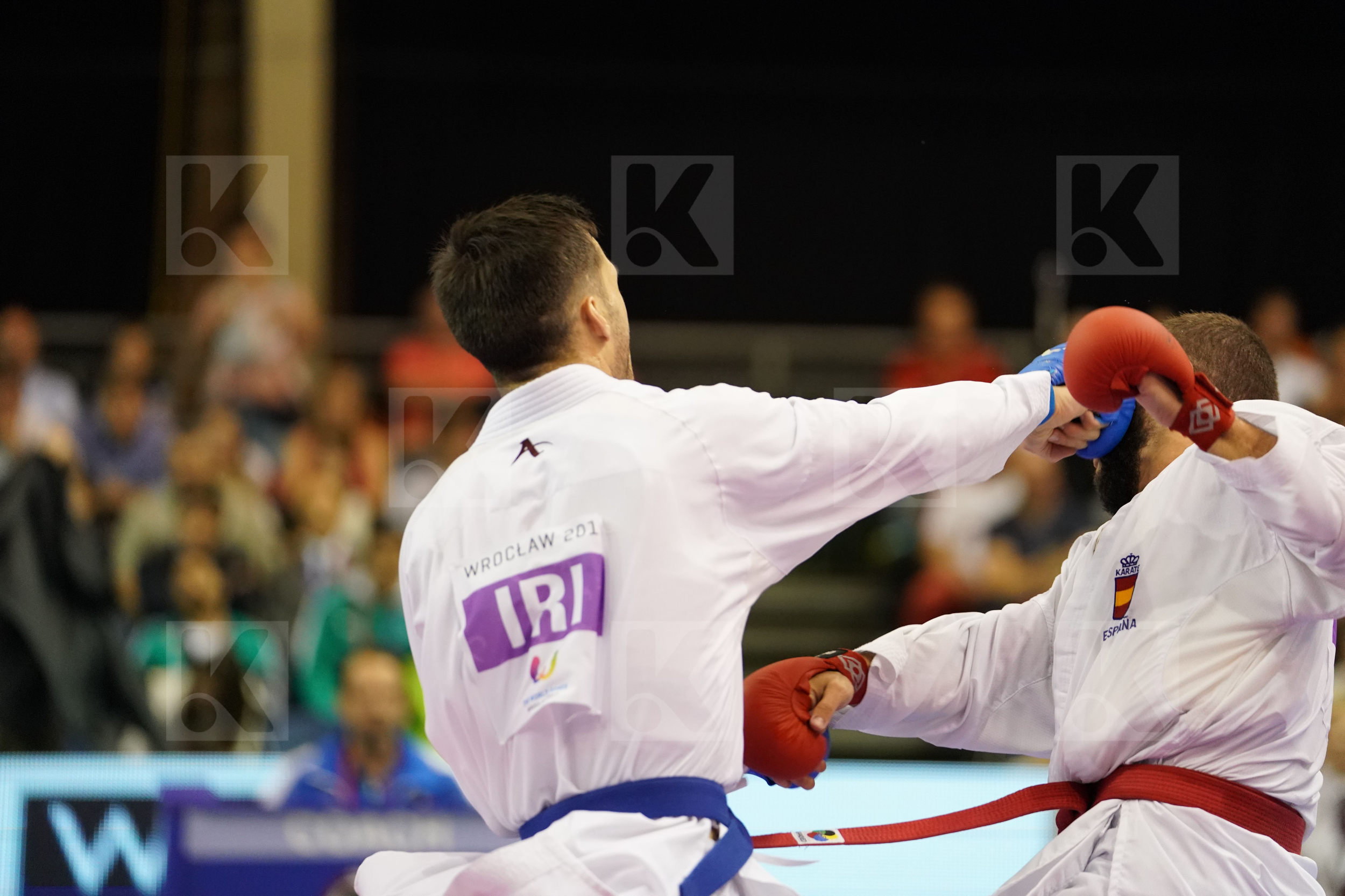 Gomez Garcia Matias Iran Islamic Republic of Male Kumite -60kg Mehdizadeh Amir Spain